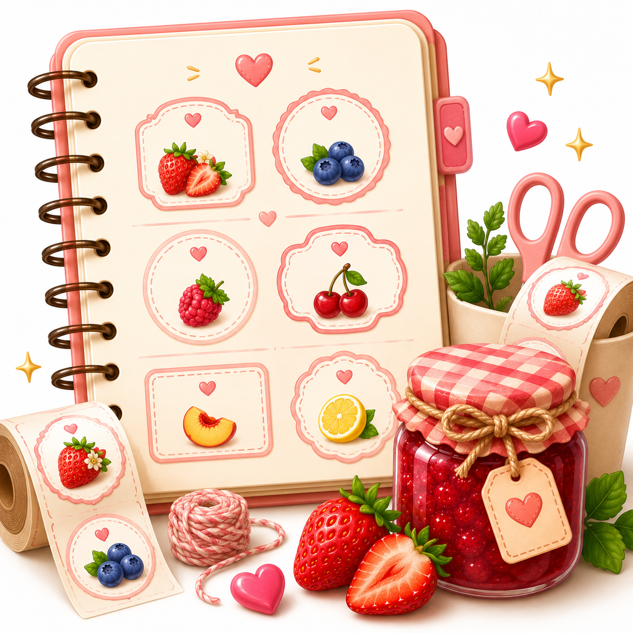 Printable Jam Labels Pack