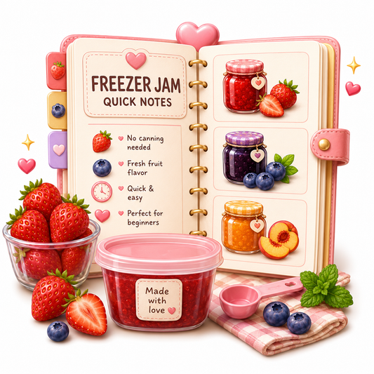 Freezer Jam Quick Notes
