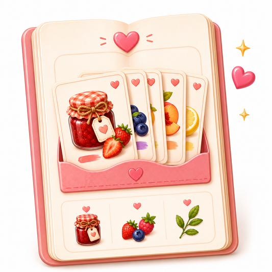 Mini Jam Flavor Cards